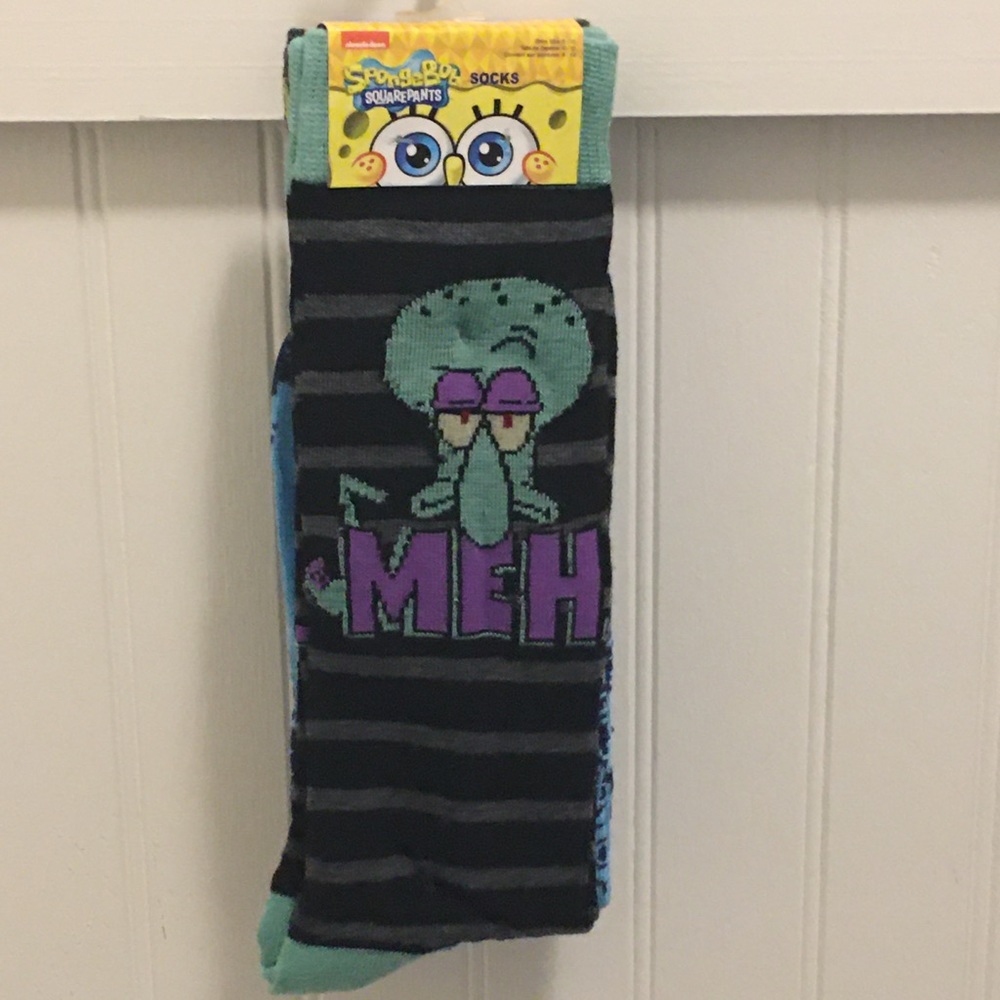 Nickelodeon Spongebob Crew Socks